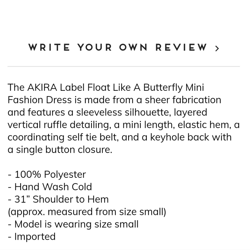 Ruffle mini dress - Picture 5 of 6